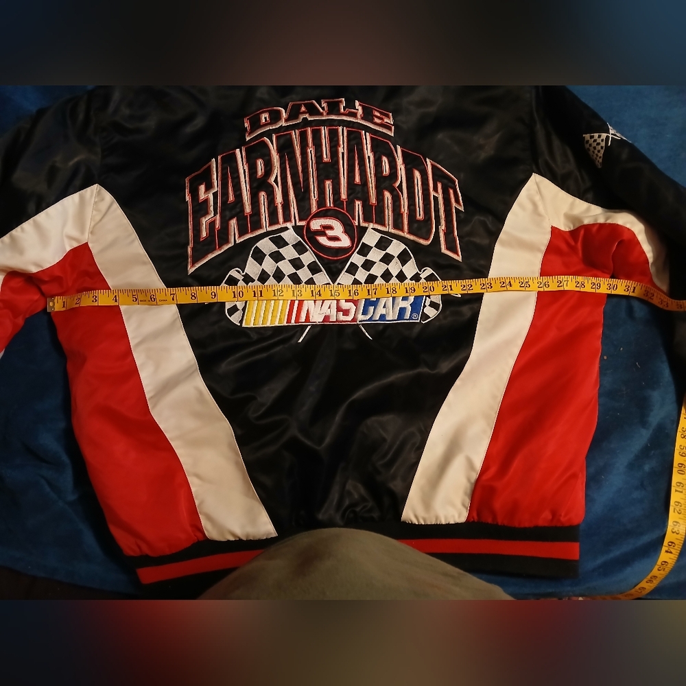 Black and Red NASCAR Jacket. Dale Earnhardt Senior #3. Mens 2xL - Picture 6 of 6
